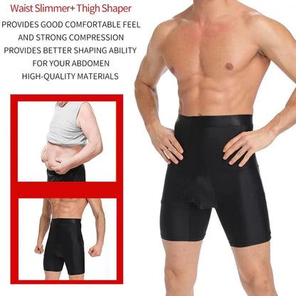 Men's Body Shaper Tummy Control Shorts - Fitone
